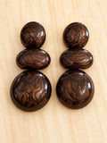 Boucles d'Oreilles Bronze Dégradé - vue
