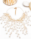 Collier Collerette Perles Larmes - vue
